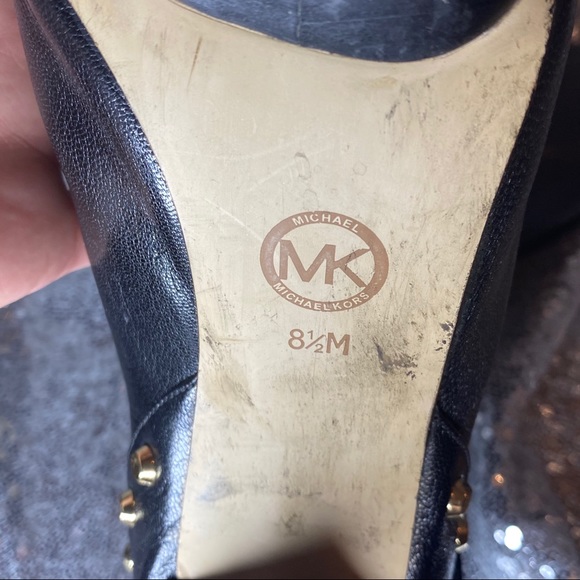 Michael Kora Leather Booties - Picture 6 of 6